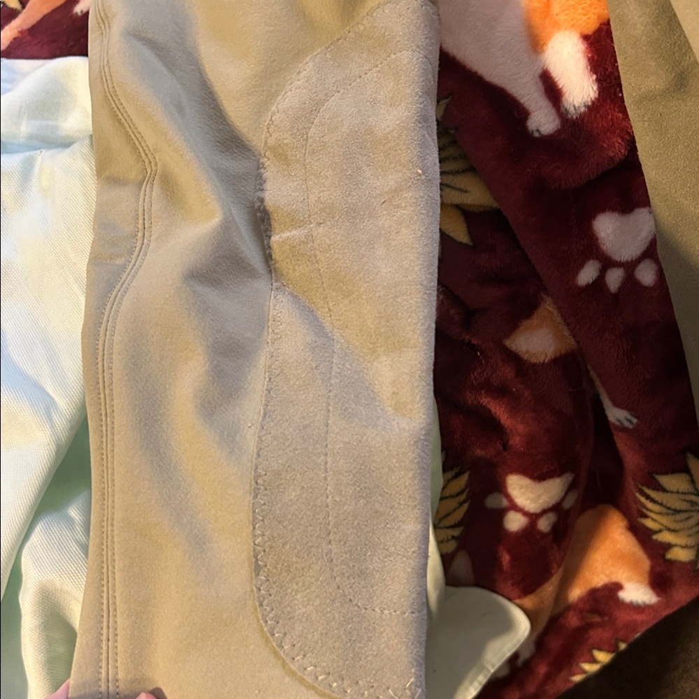 Irideon Riding Wear Equestrian Pants Tights Knee Patch Breeches sz26